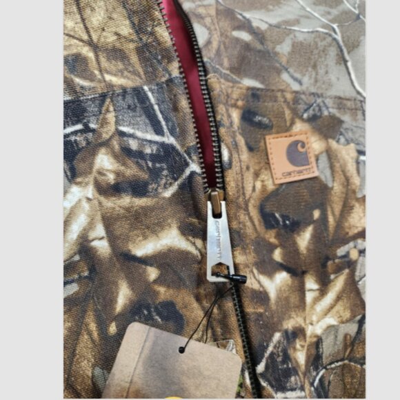 CARHARTT X Realtree Hooded Active Jacket "Pink Camo" 101216 977 - Picture 6 of 16
